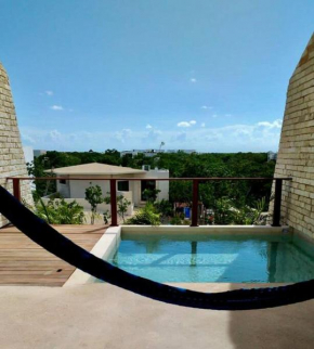 Chic PH Private Pool Rooftop 5 min to beachfront